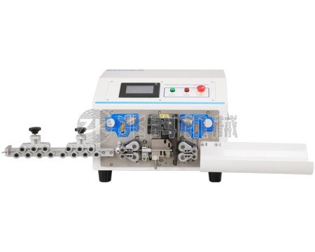 皮带送线多芯圆护套线剥线机