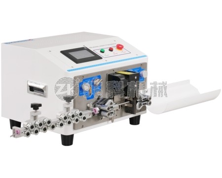 皮带送线多芯圆护套线剥线机